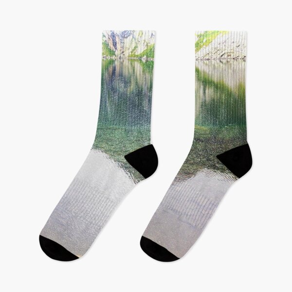 Item preview, Beautiful Water Reflection Seven Rila Lakes Bulgarian Photo With Plastic Wrap Filter designed and sold by LuckyKermit.