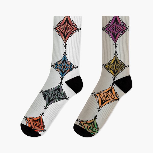 Item preview, abstract creative decorative colorful illustration pattern designed and sold by ErhanArt.
