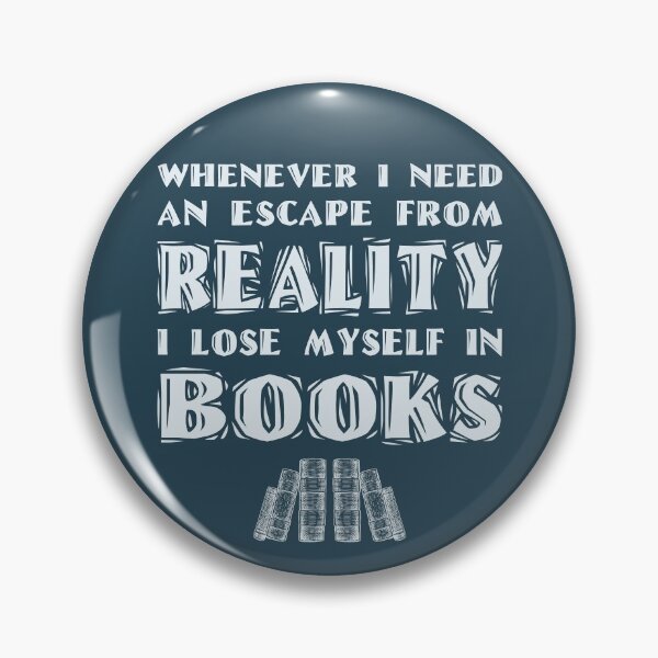 Item preview, We lose ourselves in books | Bookworms and bibliophiles designed and sold by DeliriousSteve.