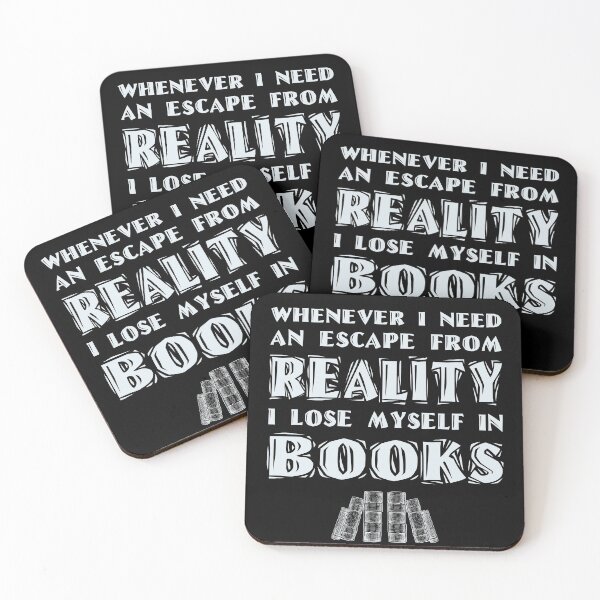 Item preview, We lose ourselves in books | Bookworms and bibliophiles designed and sold by DeliriousSteve.