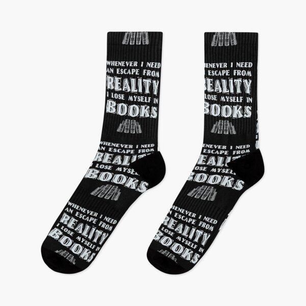 Item preview, We lose ourselves in books | Bookworms and bibliophiles designed and sold by DeliriousSteve.