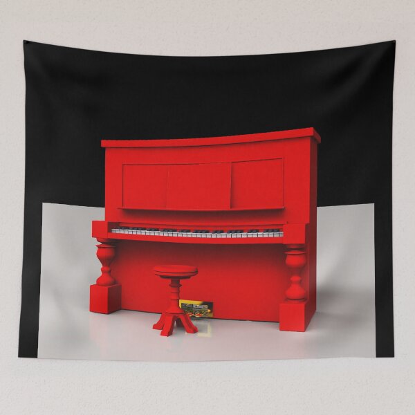 Item preview, The red piano ... designed and sold by AtelierFafard.