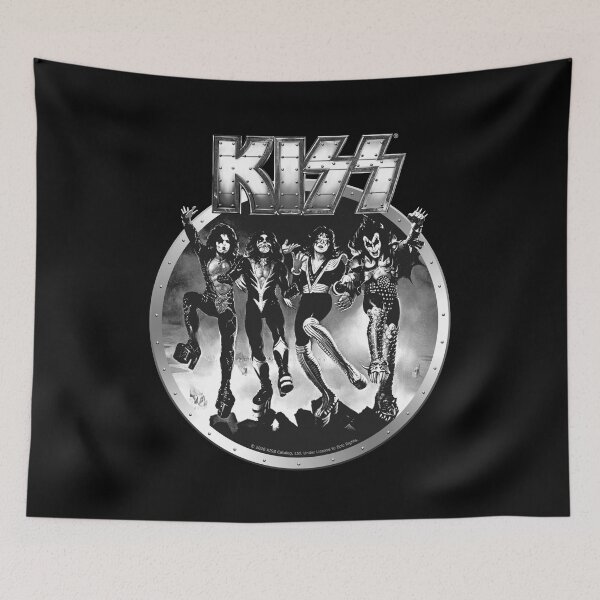 Item preview, KISS Band Members - Metal Logo Design  designed and sold by designminimal.