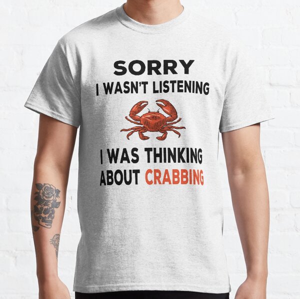 crab t shirts funny