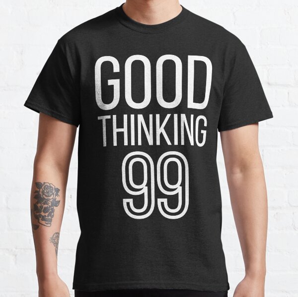 Vista previa del artículo con la obra «Buen pensamiento 99. Diseño de solo texto. Texto blanco.», diseñado y vendido por JellyBeenzz.