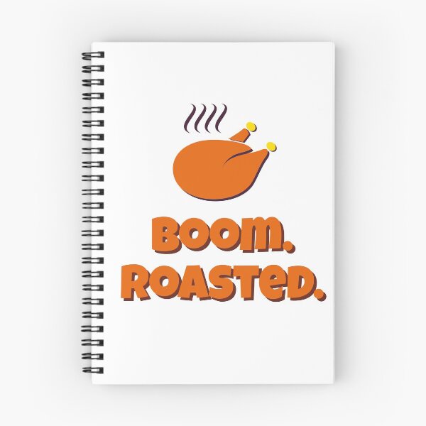 Item preview, Boom Roasted - Funny Slogan from The Office with Roast Chicken / Turkey - Thanksgiving Humor designed and sold by PaulArden.