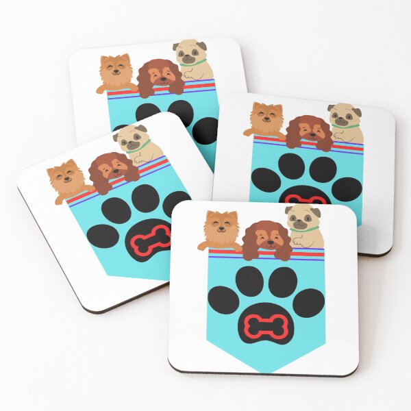 Item preview, Dogs in pocket  designed and sold by BLOGGER-WRITER.