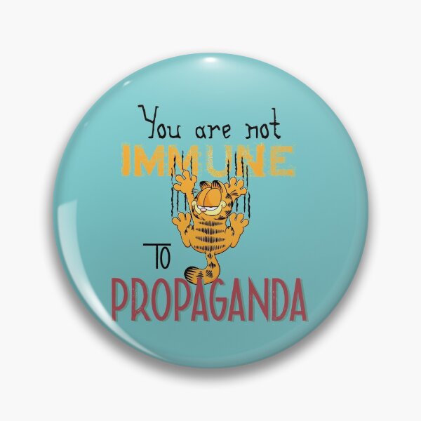 Item preview, you are not immune to propaganda tiger designed and sold by KerryABC.