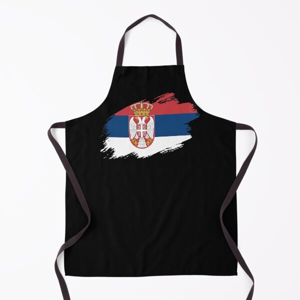 Item preview, Serbia Serbian flag flag designed and sold by GeogDesigns.