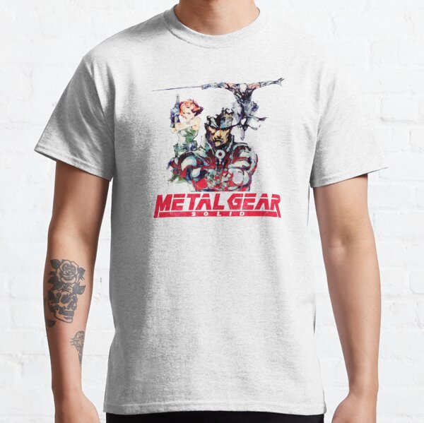 Retro Metal Gear Solid T-shirt classique