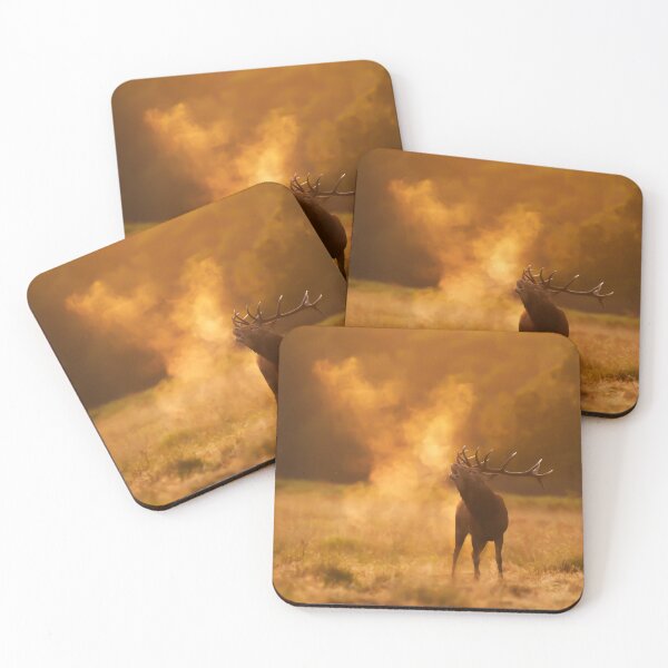Item preview, Red Deer Stag at Dawn designed and sold by dgwildlife.