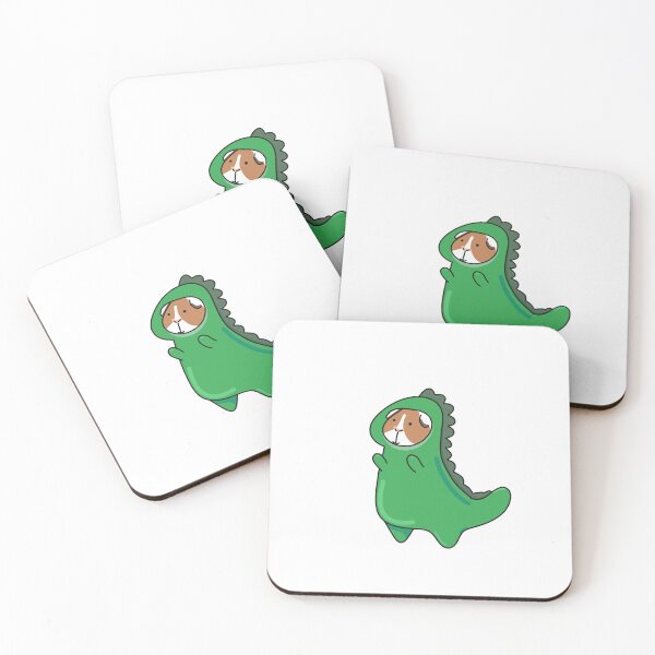 Item preview, Guinea Pig Dinosauring: Guinea Pig cosplaying as dinosaur designed and sold by WheeklysaurusCo.