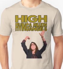 Liz Lemon - High fiving a million angels Unisex T-Shirt