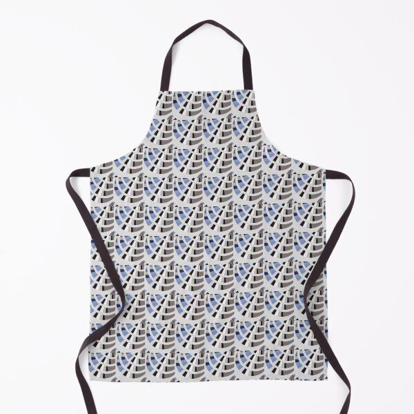 Item preview, Blue brown black and white Up Beat Soft Edged Flat Colour Abstract Jenny Meehan designed and sold by Jenny Meehan Art Prints and Patterns .