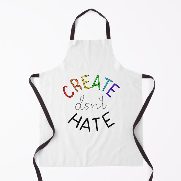 Item preview, Create don't hate designed and sold by writeanewpage.