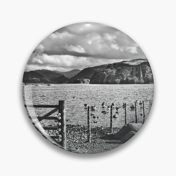 Item preview, Crow Park Shoreline Monochrome designed and sold by IanWL.