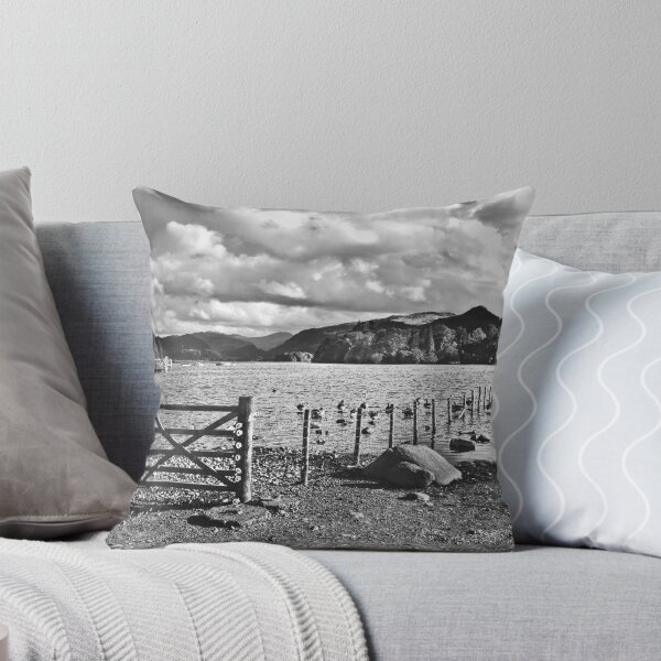 Item preview, Crow Park Shoreline Monochrome designed and sold by IanWL.