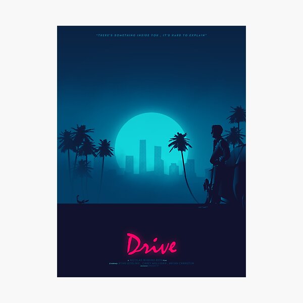 Drive movie minimal poster Photographic Print