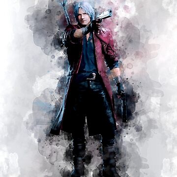 Dante from devil may cry 5 by the eiffel tower