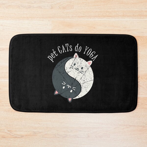 Item preview, yoga Ying and Yang Cats Style designed and sold by Kalli-design.