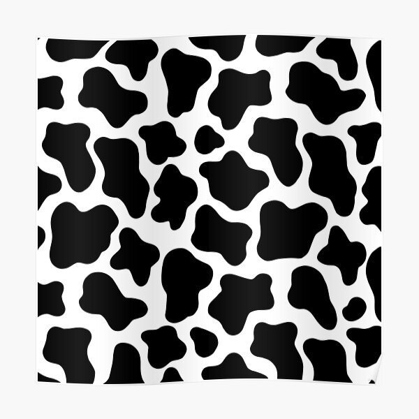 Aesthetic Cow Print Poster For Sale By Star10008 Redbubble