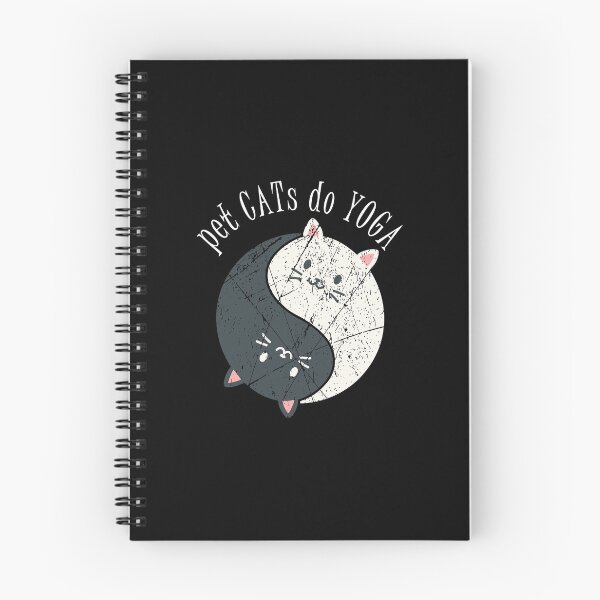 Item preview, yoga Ying and Yang Cats Style designed and sold by Kalli-design.