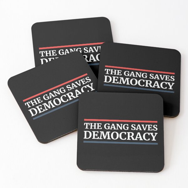 Item preview, The Gang Saves Democracy designed and sold by nananinanana.