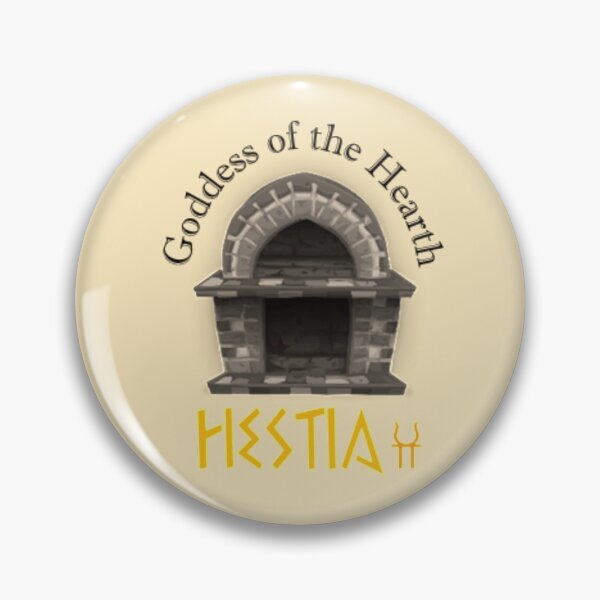 Item preview, Hestia, Goddess of the Hearth designed and sold by Prints4Pagans.
