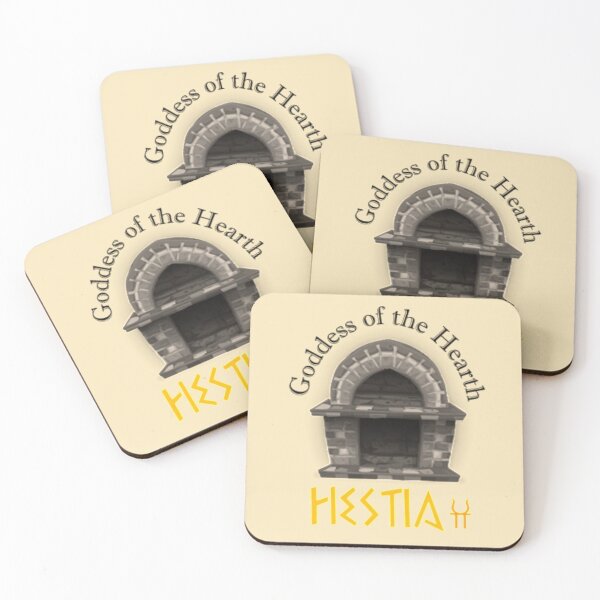 Item preview, Hestia, Goddess of the Hearth designed and sold by Prints4Pagans.