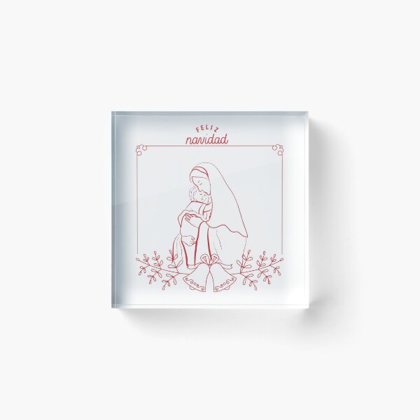 Item preview, Feliz Navidad Red Line  designed and sold by BohoMoon.
