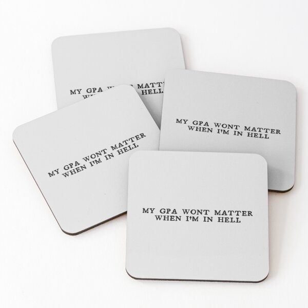 Item preview, MY GPA WONT MATTER WHEN IM IN HELL designed and sold by kindxinn.