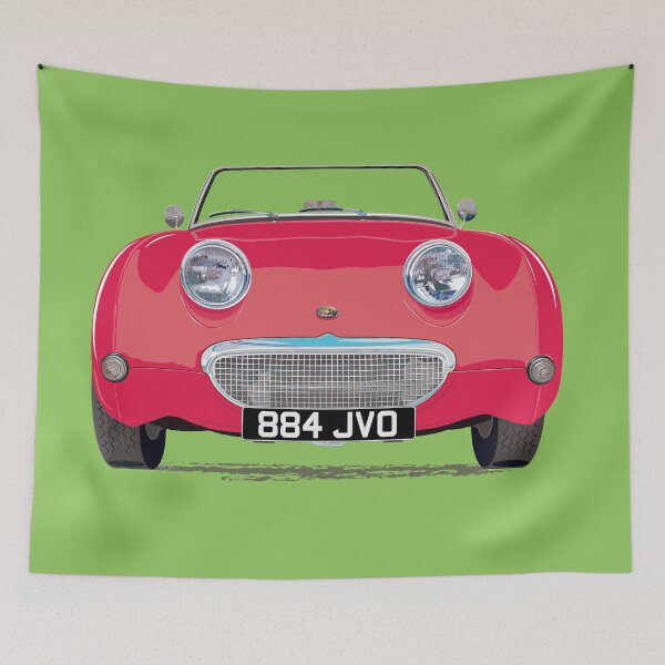 Item preview, Cherry Red Bug-eye/Frog-eye – the first little Healey with a big smile! 884 JVO designed and sold by Bigs66.