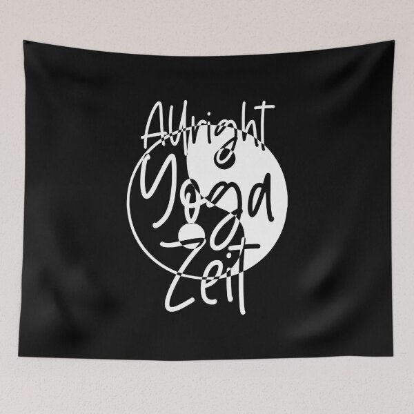 Item preview, Allright Yoga Zeit - Yin and Yang designed and sold by Kalli-design.
