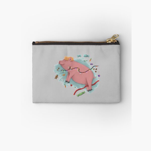 Item preview, ‘Pigging Out at Christmas’ - Pig designed and sold by franelih.