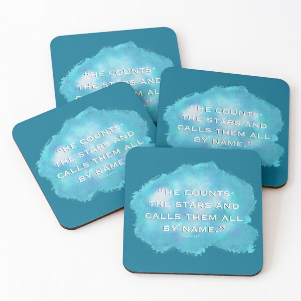 Item preview, Psalm 147:4 Illustration designed and sold by Happyhobbithole.