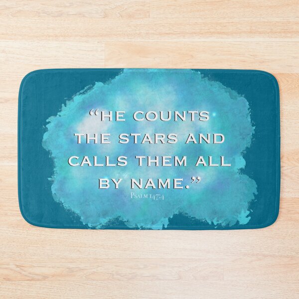 Item preview, Psalm 147:4 Illustration designed and sold by Happyhobbithole.