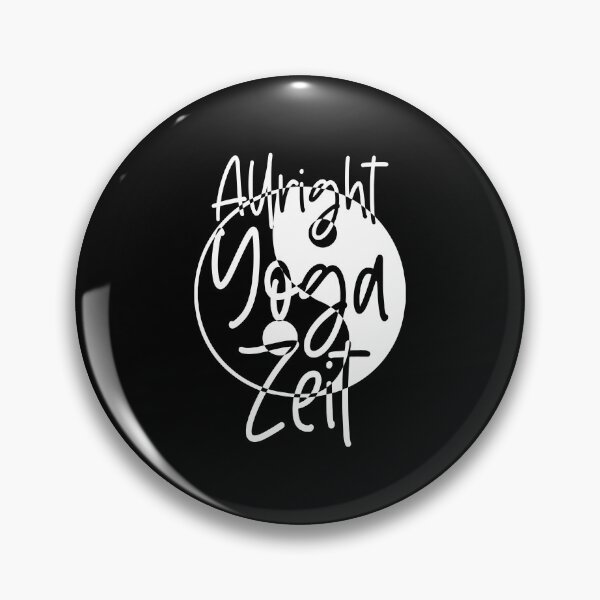 Item preview, Allright Yoga Zeit - Yin and Yang designed and sold by Kalli-design.