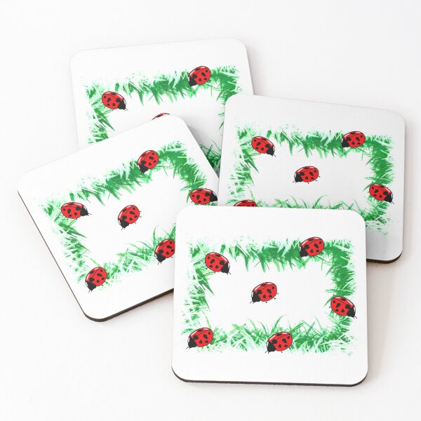 Item preview, Little cute red ladybugs designed and sold by BV-creas.