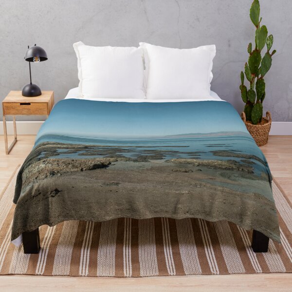 Item preview, Island landscape scene with beach, water, rocks and mountains designed and sold by Ventures1.