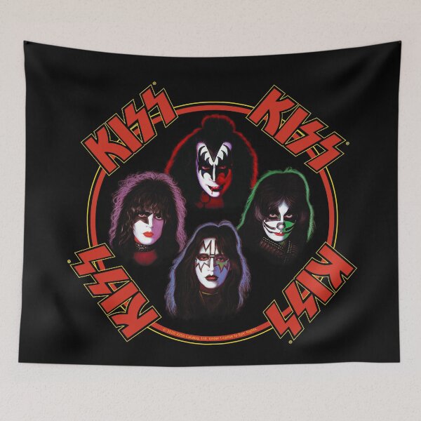 Item preview, KISS Band Members Rocking Design  designed and sold by designminimal.