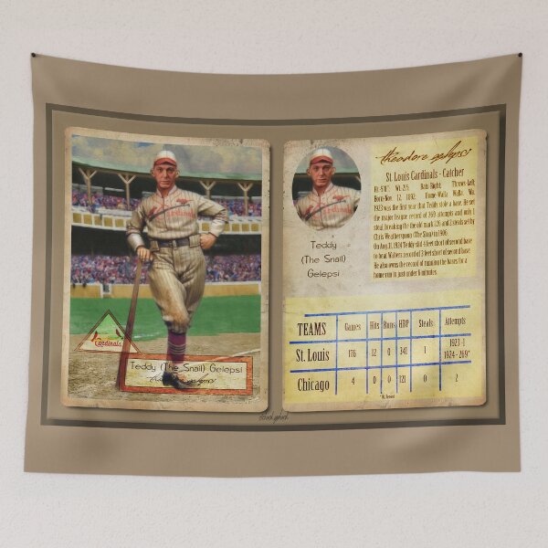 Item preview, The Baseball Card designed and sold by Richard  Gerhard.