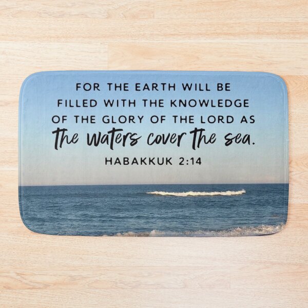 Item preview, Habakkuk 2:14 designed and sold by LCRobertsonArt.