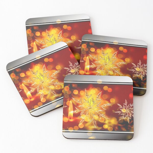 Item preview, Christmas Candle and Snowflakes designed and sold by BigAl3D.