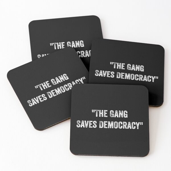 Item preview, The Gang Saves Democracy designed and sold by nananinanana.