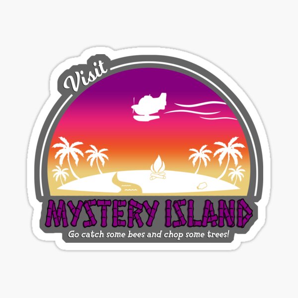 Item preview, Visit Mystery Island designed and sold by tripinmidair.