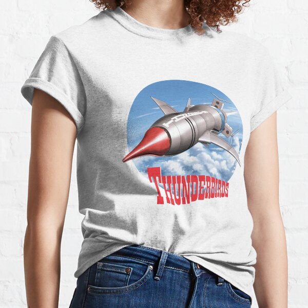 summer fashion t-shirt men My fifth piece of Gerry Anderson Thunderbirds  fan art. Classic T-Shirt anime t shirts - AliExpress