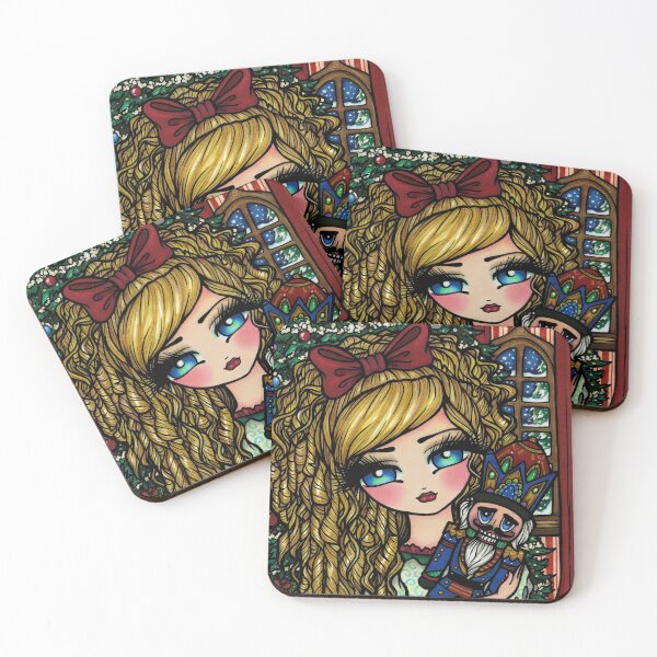 Item preview, Christmas Nutcracker Whimsical Fantasy Art designed and sold by hannahlynnart.