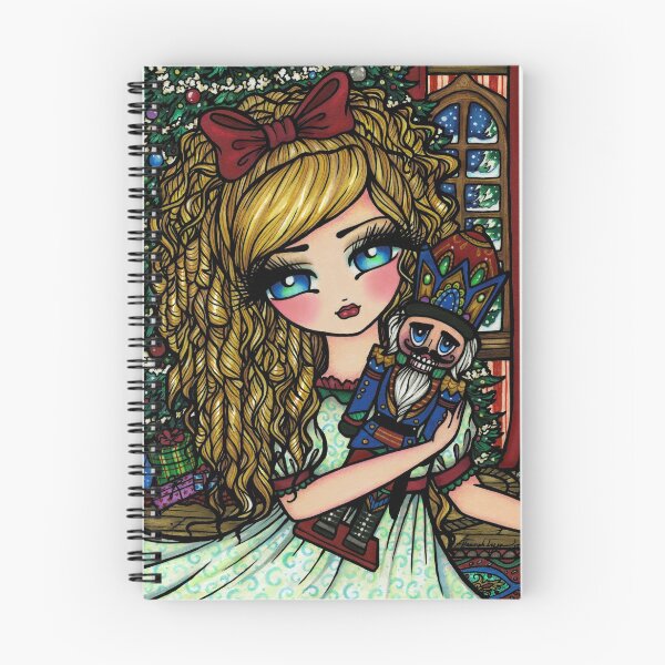 Item preview, Christmas Nutcracker Whimsical Fantasy Art designed and sold by hannahlynnart.
