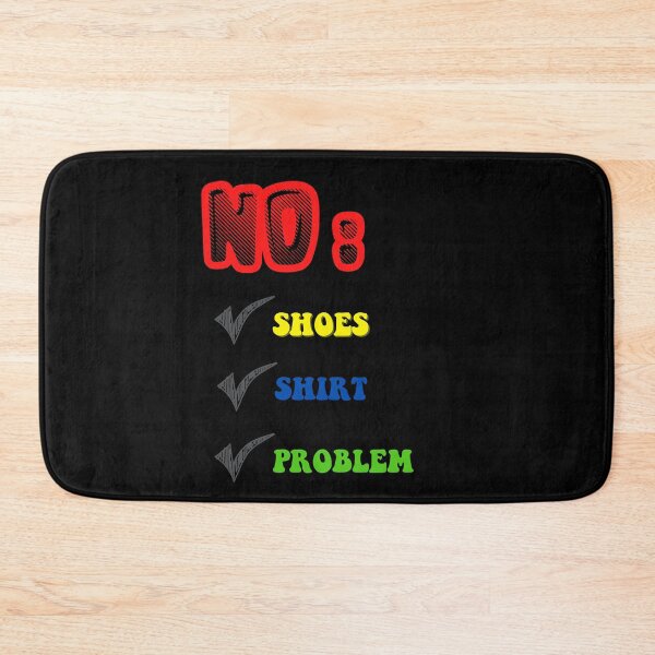 Item preview, no shirt no shoes no problem t-Shirt designed and sold by PRINTABLE SHELF.