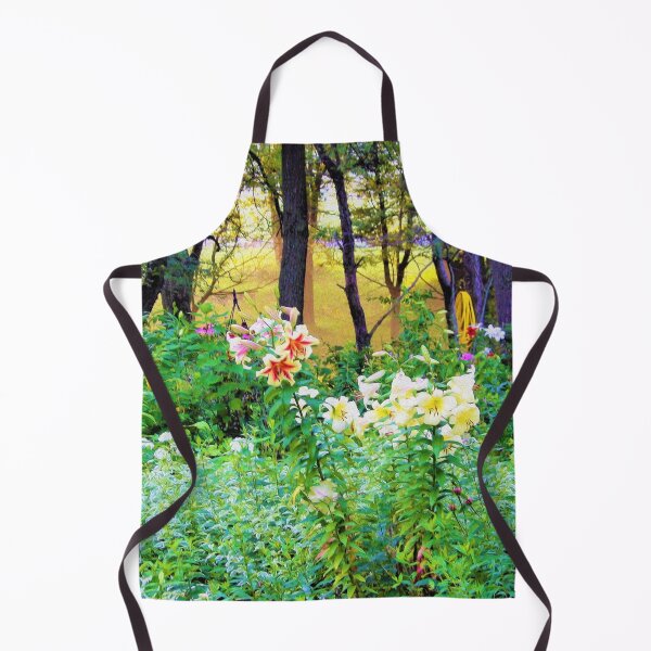 Item preview, Amanecer brillante con lirios arbóreos en My Rubio Garden designed and sold by myrubiogarden.
